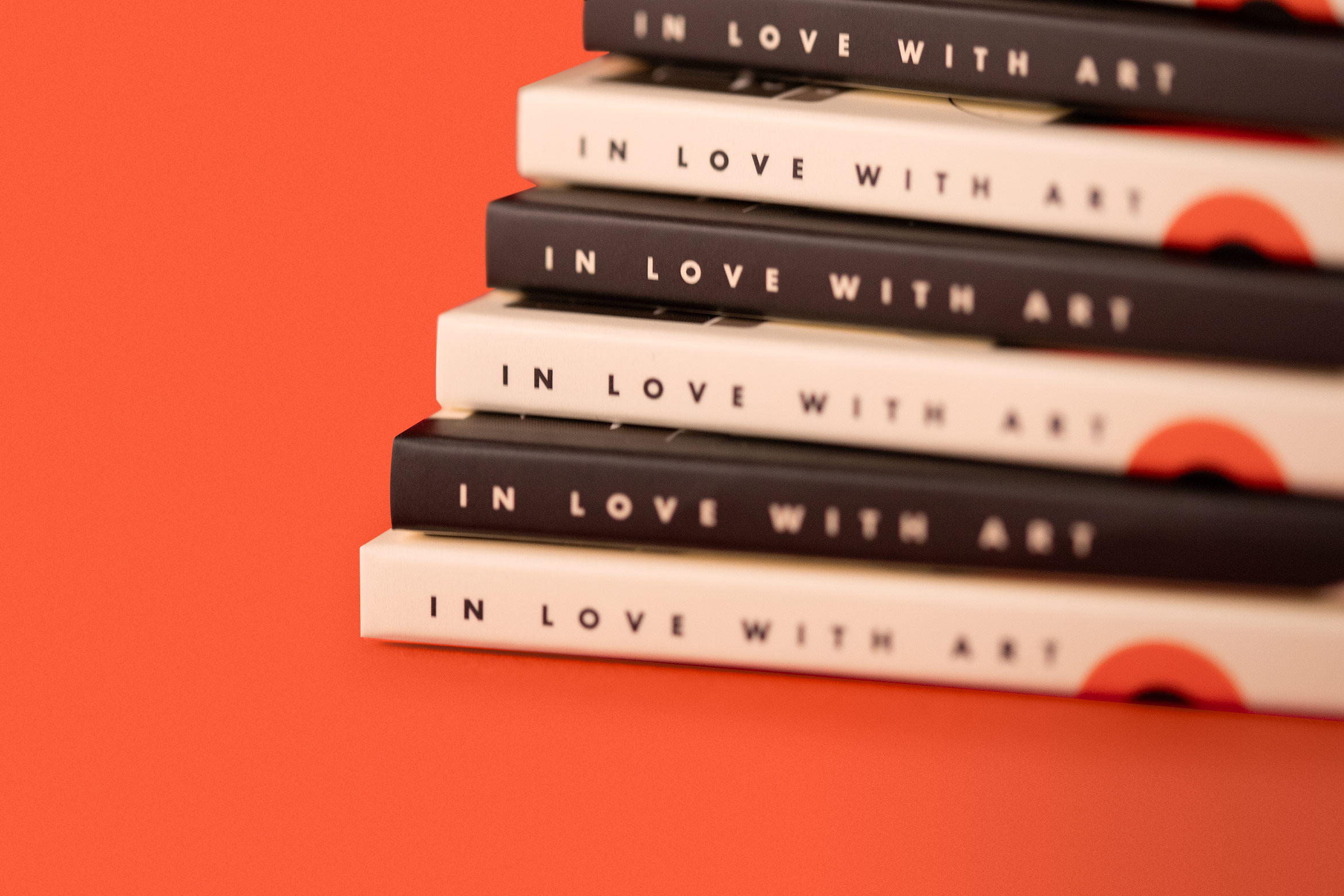 close up of spines from DAR chocolate packaging that says